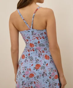 Organic Fit & Flare Midi Dress