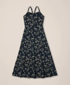 Organic Fit & Flare Midi Dress