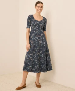 Organic Fit & Flare Signature Scoop Dress