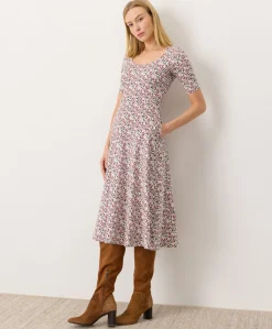 Organic Fit & Flare Signature Scoop Dress