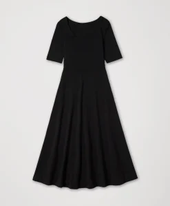 Organic Fit & Flare Signature Scoop Dress