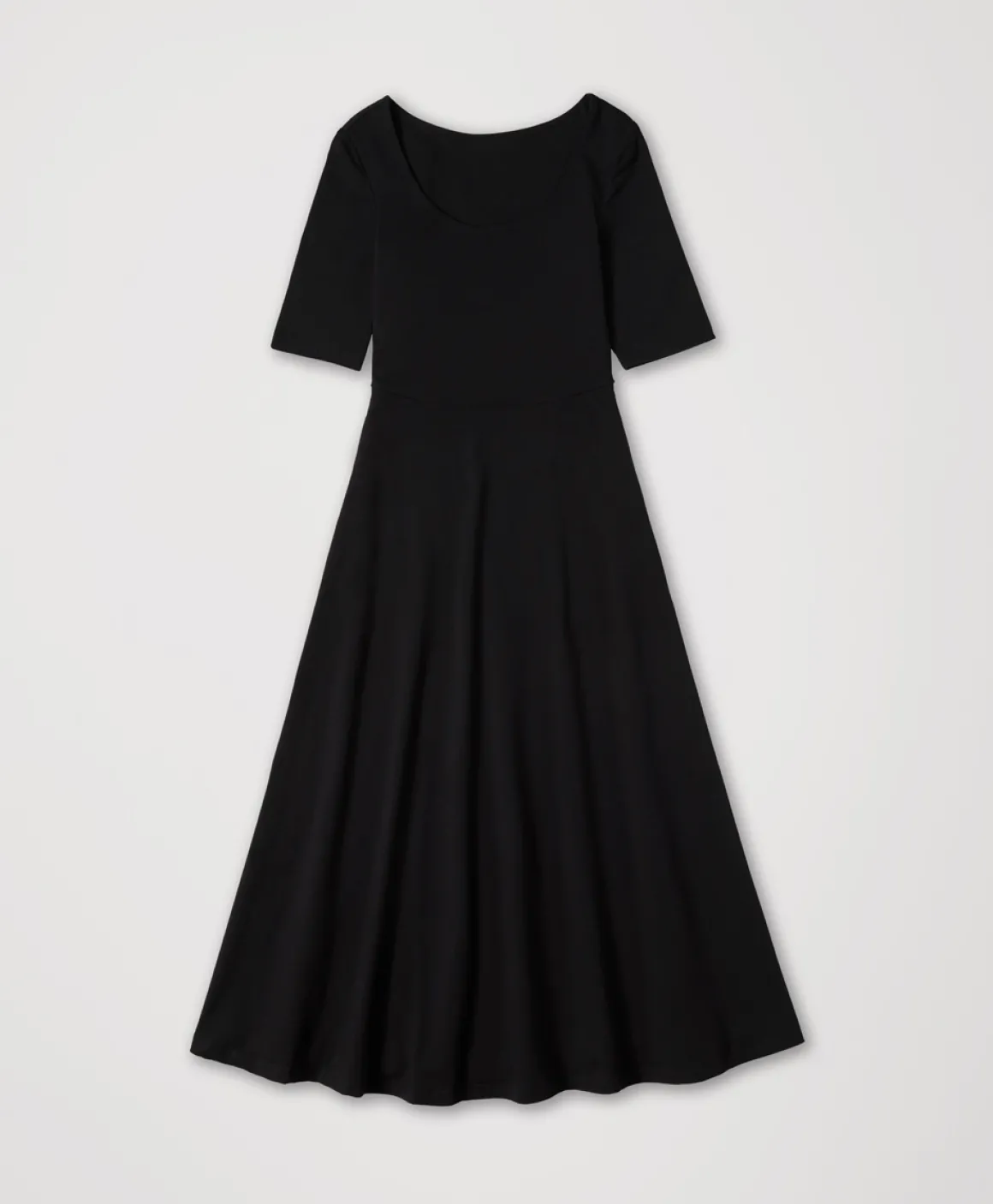 Organic Fit & Flare Signature Scoop Dress