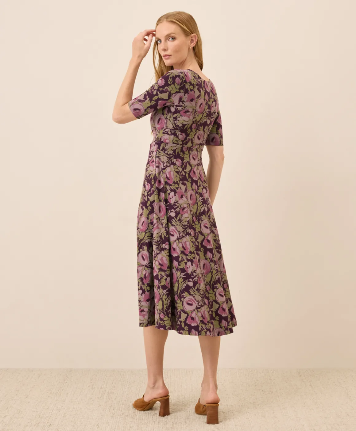 Organic Fit & Flare Signature Scoop Dress