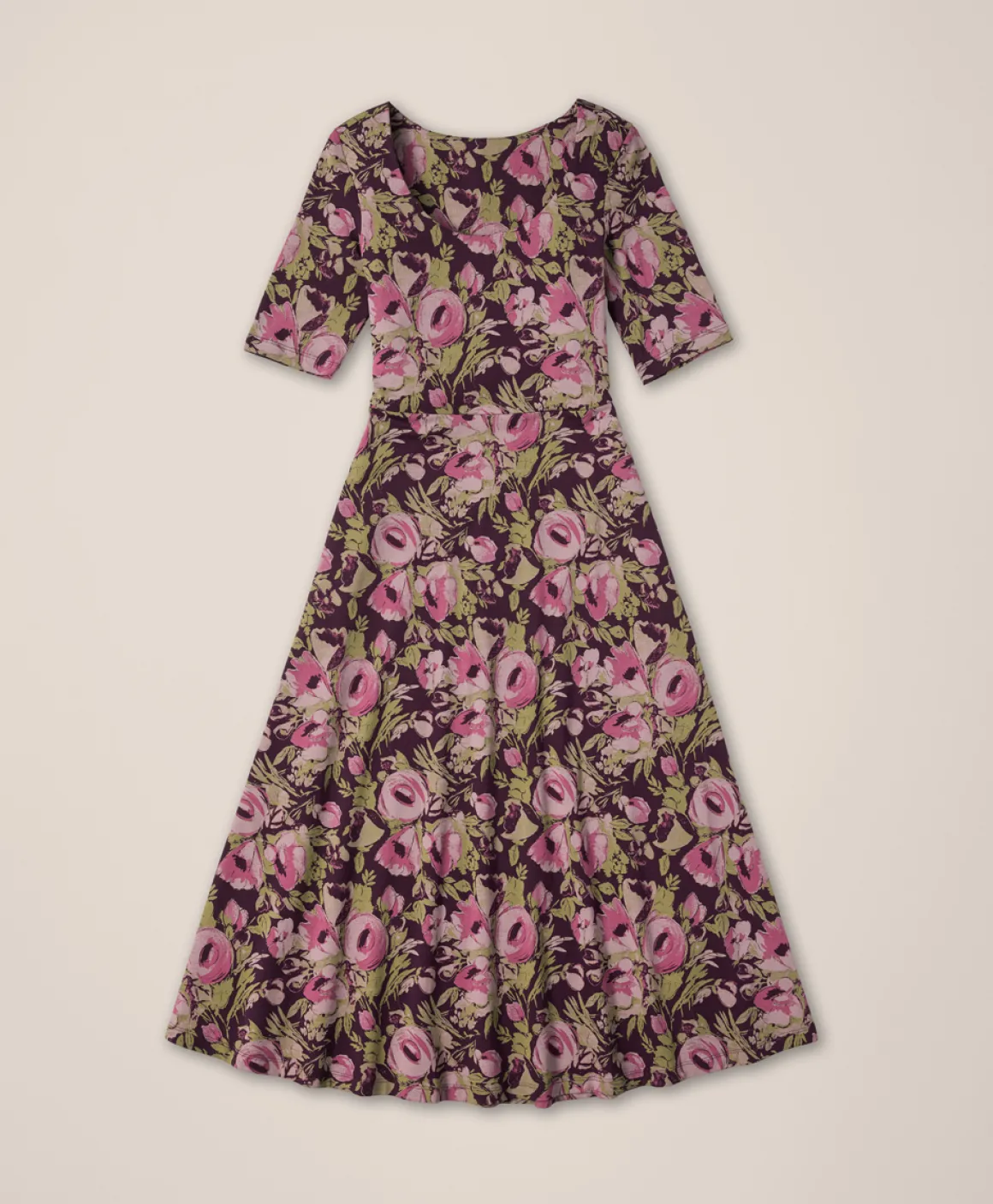 Organic Fit & Flare Signature Scoop Dress