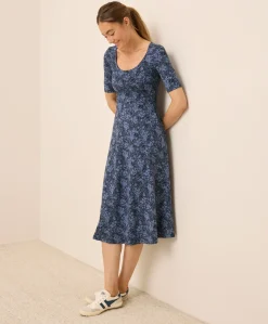 Organic Fit & Flare Signature Scoop Dress