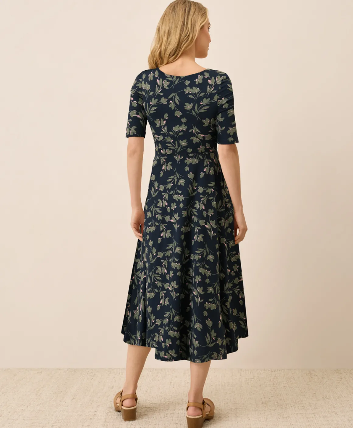 Organic Fit & Flare Signature Scoop Dress