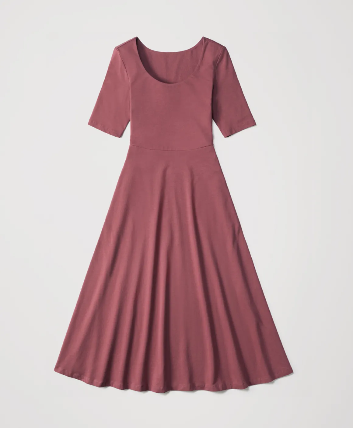 Organic Fit & Flare Signature Scoop Dress