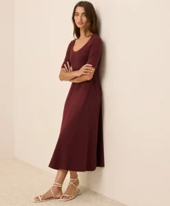Organic Fit & Flare Signature Scoop Dress