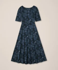 Organic Fit & Flare Signature Scoop Dress