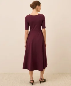 Organic Fit & Flare Signature Scoop Dress