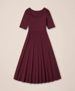 Organic Fit & Flare Signature Scoop Dress