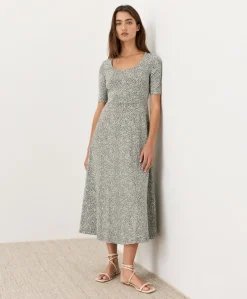Organic Fit & Flare Signature Scoop Dress