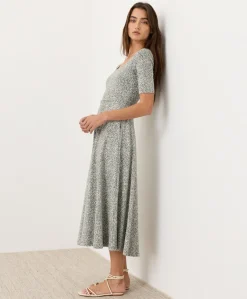 Organic Fit & Flare Signature Scoop Dress