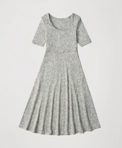 Organic Fit & Flare Signature Scoop Dress