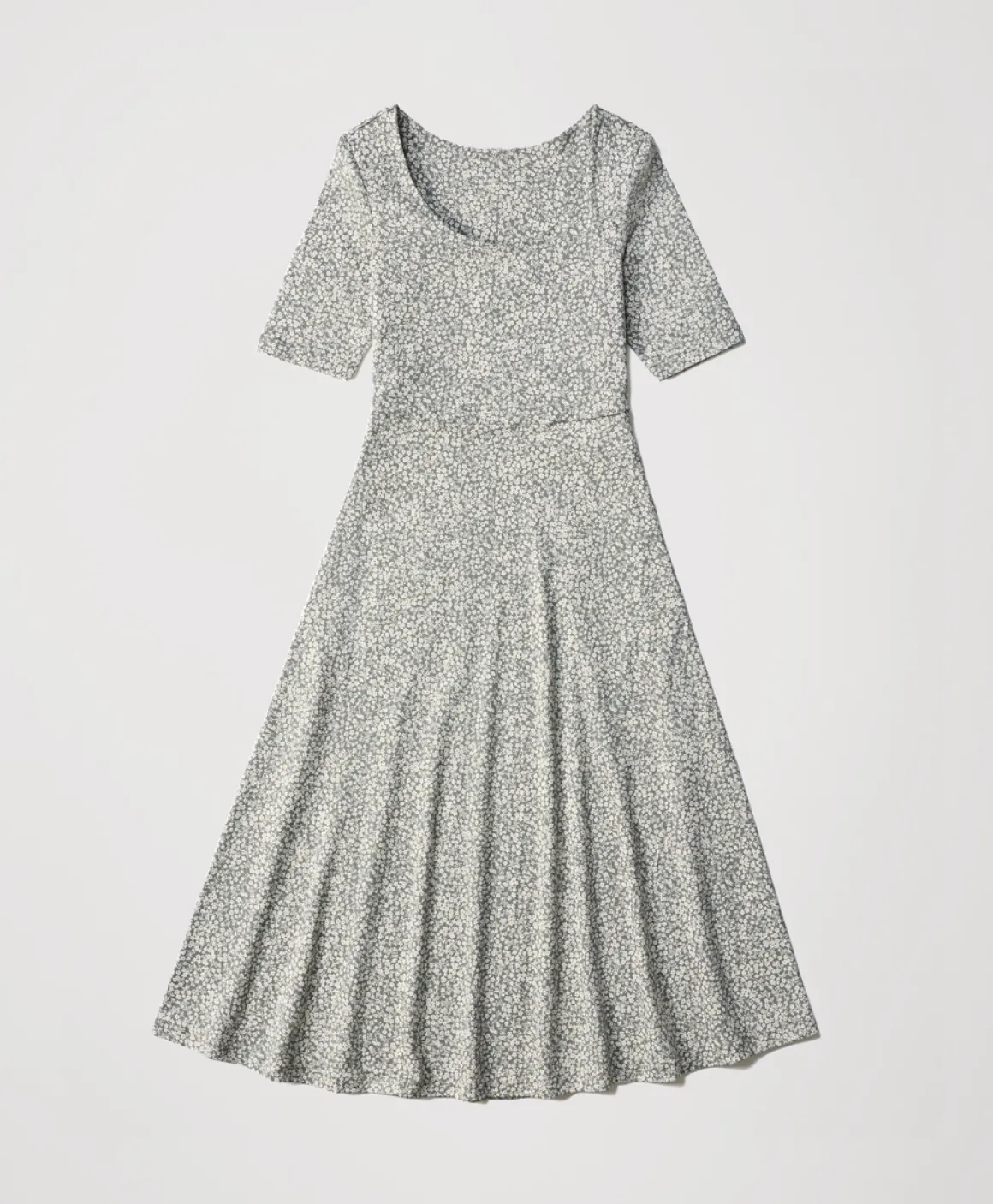 Organic Fit & Flare Signature Scoop Dress
