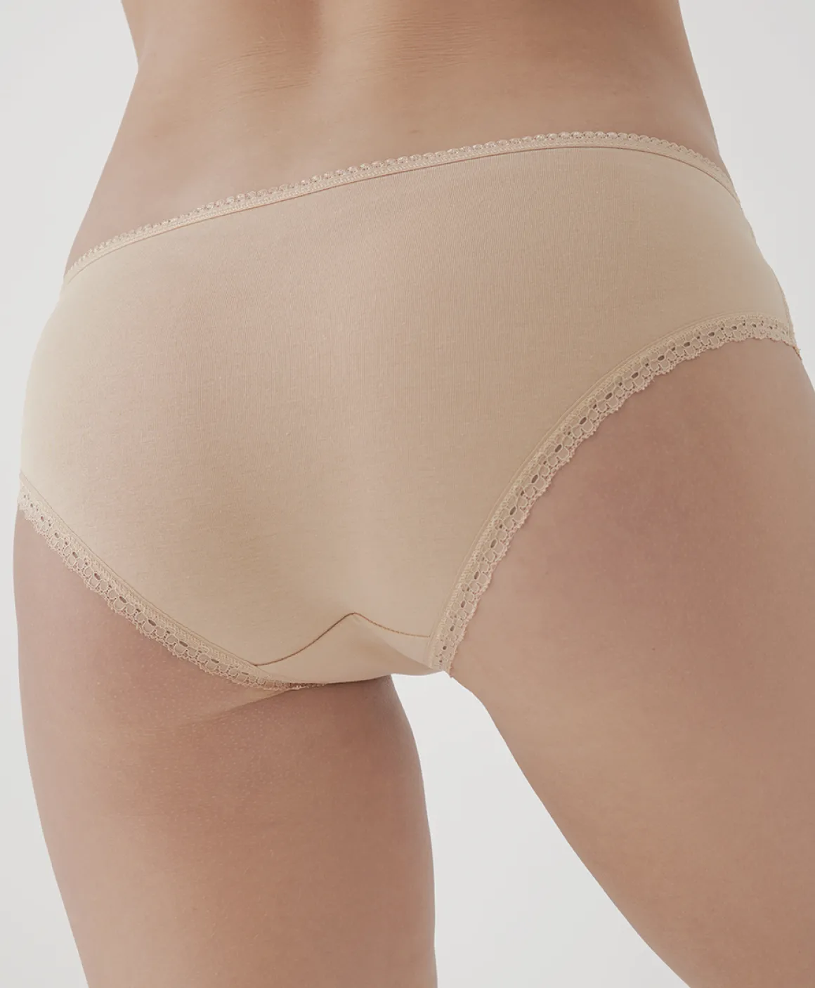 Organic Lace Cheeky Hipster 3-Pack