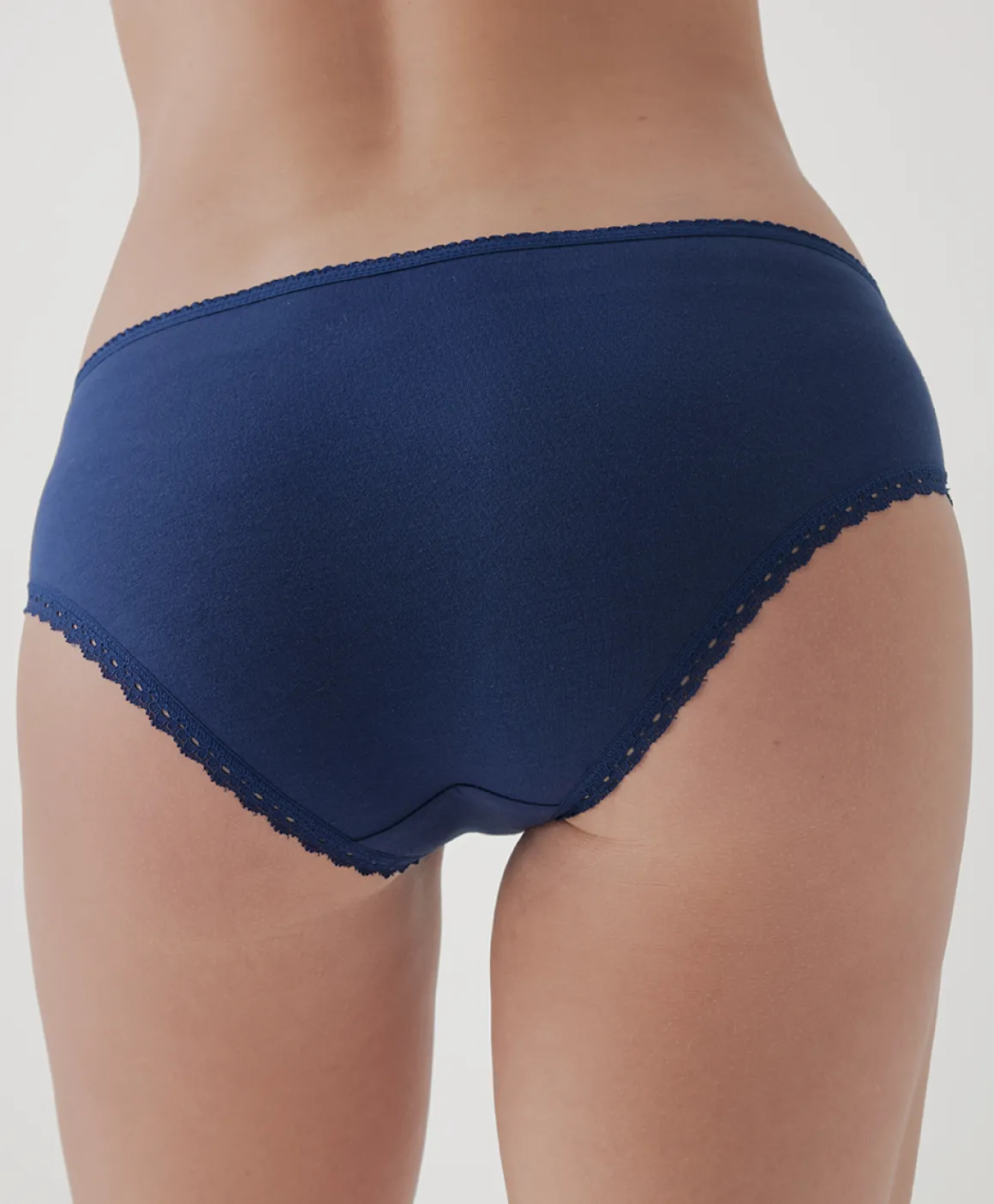 Organic Lace Cheeky Hipster 3-Pack