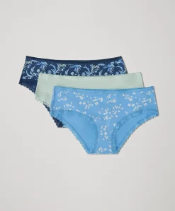 Organic Lace Cheeky Hipster 3-Pack