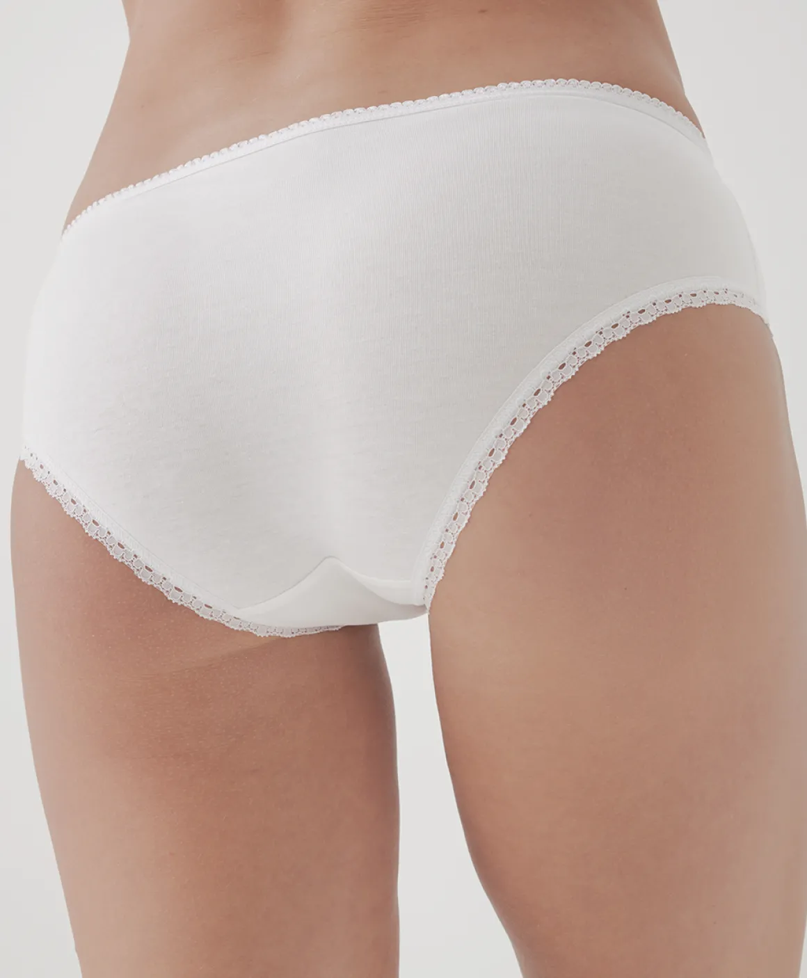 Organic Lace Cheeky Hipster 3-Pack