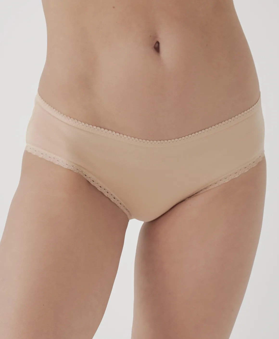 Organic Lace Cheeky Hipster 3-Pack