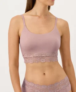Organic Lace Modern Scoop Bralette