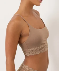 Organic Lace Modern Scoop Bralette
