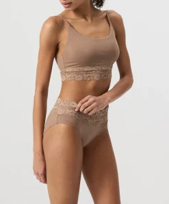 Organic Lace Modern Scoop Bralette