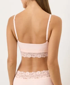Organic Lace Modern Scoop Bralette