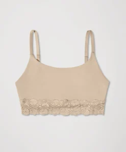 Organic Lace Modern Scoop Bralette