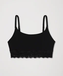 Organic Lace Modern Scoop Bralette