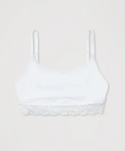 Organic Lace Modern Scoop Bralette