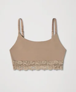 Organic Lace Modern Scoop Bralette