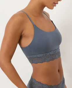 Organic Lace Modern Scoop Bralette