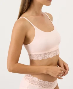 Organic Lace Modern Scoop Bralette
