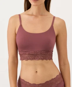 Organic Lace Modern Scoop Bralette