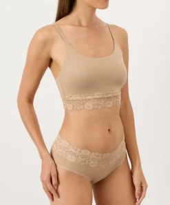 Organic Lace Modern Scoop Bralette 3-Pack