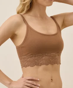Organic Lace Smooth Cup Bralette