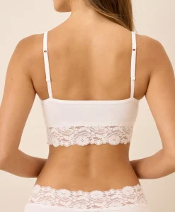 Organic Lace Smooth Cup Bralette