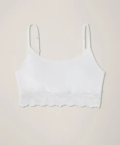 Organic Lace Smooth Cup Bralette