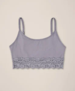 Organic Lace Smooth Cup Bralette