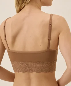 Organic Lace Smooth Cup Bralette