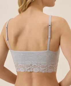 Organic Lace Smooth Cup Bralette