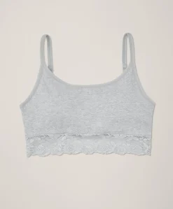 Organic Lace Smooth Cup Bralette