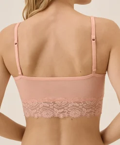 Organic Lace Smooth Cup Bralette