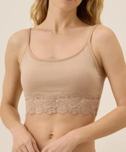 Organic Lace Smooth Cup Bralette