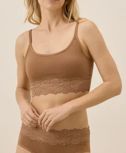 Organic Lace Smooth Cup Bralette