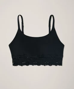 Organic Lace Smooth Cup Bralette