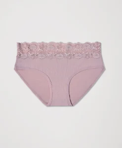 Organic Lace Waist Brief