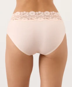 Organic Lace Waist Brief
