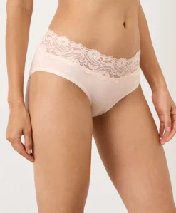 Organic Lace Waist Brief